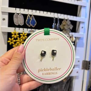 Two's Company Pickleballer Earrings